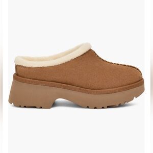 UGG New Heights Cozy Clog in Chestnut Size 7